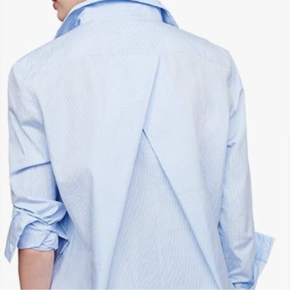 Cuyana cotton poplin buttondown shirt, SM